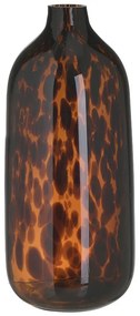 Βάζο Μαύρο/Πορτοκαλί Γυαλί Φ13x30cm 3-70-670-0040