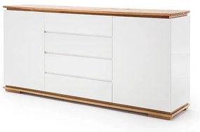 Μπουφές Μαύρη Λάκα 172x81x40