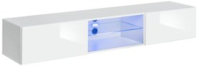 Swap Κρεμαστό Έπιπλο Τηλεόρασης Καφέ Δρυς 180x30x40