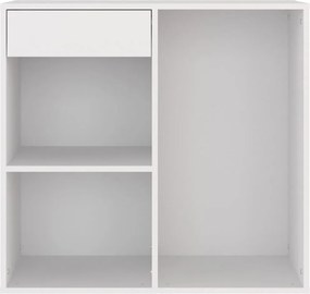 vidaXL Ντουλάπι Καλλυντικών Λευκό 80 x 40 x 75 εκ. από Επεξ. ξύλο