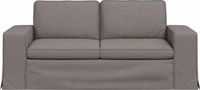 vidaXL Καναπές Taupe 182 x 80 x 82 εκ ύφασμα