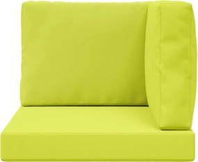 vidaXL Μαξιλάρι Καναπέ Εξωτερικού Χώρου 3 pcs Πράσινο Πολυεστέρας