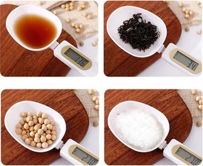 BRUNO ψηφιακή ζυγαριά-κουτάλι κουζίνας BRN-0074, έως 500g σε λεύκο χρώμα