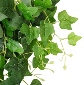 GloboStar® Artificial Garden IVY HANGING BRANCH 20253 Τεχνητό Διακοσμητικό Κρεμαστό Φυτό Κισσός Υ130cm