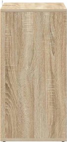 vidaXL Παπουτσοθήκη Sonoma Δρυς 60 x 35 x 70 εκ. από Επεξ. Ξύλο