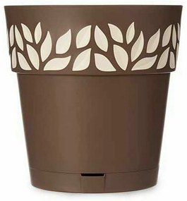 Αυτοποτιστικη Γλάστρα Stefanplast Cloe Καφέ Πλαστική ύλη 29 x 29 x 29 cm (x6)