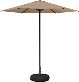 vidaXL Ομπρέλα Κήπου 230 x 230 εκ Πολυεστέρας Ορθογώνιος Taupe