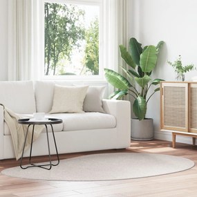 vidaXL Χαλί χώρου Άμμος 140x200 εκ Πολυεστέρα Αντιολισθητικό