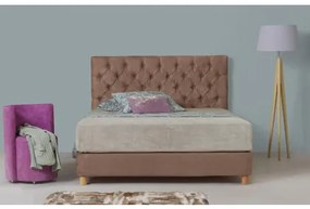 Linea Strom Ντυμένο Κρεβάτι Ημίδιπλο Linea Strom Chester 120x200 cm BEST-10104723