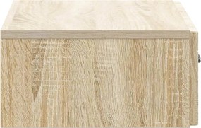vidaXL Τραπεζάκι Τοίχου 59 x 34,5 x 17 εκ. Επεξεργασμένο Ξύλο