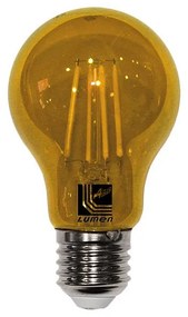 Adeleq Led Λάμπα Cog Αχλάδι Ε27 6W 230V Πορτοκαλί 13-272163