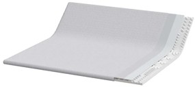 vidaXL Στρώματα Λευκό 200 x 200 cm 100% ύφασμα πολυεστέρα με τζακάρ