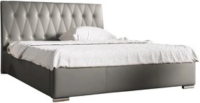 Επενδυμένο κρεβάτι Catania-Gkri-160 x 200