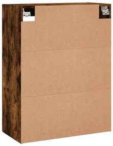 VidaXL Ντουλάπι Τοίχου Καπνιστή Δρυς 69,5 x 34 x 90 εκ.