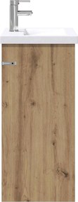 vidaXL Σετ Επίπλων Μπάνιου Artisan Δρυς 61 x 40 x 84,5 εκ