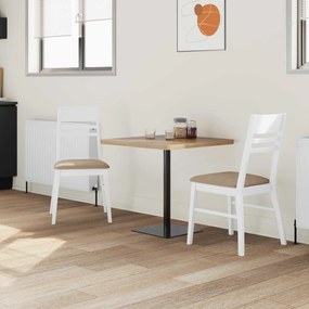 vidaXL Καρέκλες φαγητού 2 pcs Λευκό 43 x 54 x 89 εκ.