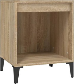 vidaXL Κομοδίνο Sonoma Δρυς 40x35x50 εκ.