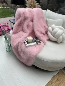 Ριχτάρι Καναπέ Ροζ LOLITA 200x75