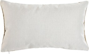 Μαξιλάρι Home ESPRIT Λευκό Φυσικό 50 x 15 x 30 cm