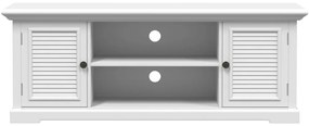 vidaXL Έπιπλο Τηλεόρασης Λευκό 110x30x41 εκ. από Επεξεργασμένο Ξύλο
