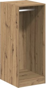 vidaXL Ντουλάπι με ράφι με αποθήκευση Artisan Oak 41 x 48 x 102 εκ