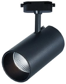 Σποτ Μονοφασικής Ράγας T1-05400 Led 7x17cm 850Lm 10W 3CCT Black Inlight