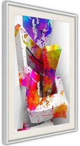 Αφίσα - Colours and Shapes - 40x60 - Χρυσό - Χωρίς πασπαρτού