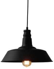 Φωτιστικό Κρεμαστο Aca KS1290P36T1BK MINORE Μαύρο Ματ (Black Mat)