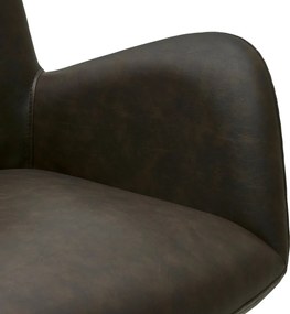 Jennifer Dining Chair Dark Brown