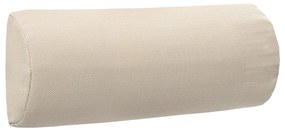 vidaXL Προσκέφαλο Σεζλόνγκ Κρεμ 40 x 7,5 x 15 εκ. από Textilene