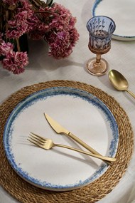 Dinner Set (24 Pieces) Roundy - Blue White
Blue