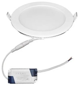 Φωτιστικό PL Χωνευτό 12W SMD Slim Λευκό 4000K 21-012101 Lumen-21-012101-Λευκό 21-012101