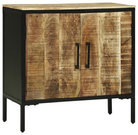 vidaXL Μπουφές 70x35x70 εκ. Συμπαγές Τραχύ Ξύλο Μάνγκο