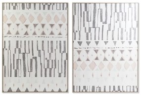 Καμβάς DKD Home Decor πολυστερίνη Καμβάς 100 x 4 x 140 cm