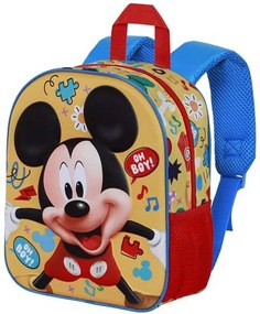 Σχολική Τσάντα Mickey Mouse Κίτρινο 30 x 25 x 10 cm