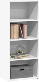 vidaXL Ντουλάπι Λευκό 50x41x124 εκ. από Επεξεργασμένο Ξύλο