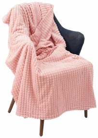 Heinner HR-BLK200FLN-ROZ Κουβέρτα Fleece Διπλή 200x220εκ. Ροζ