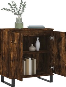 vidaXL Ντουλάπι Καπνιστή Δρυς 60x35x70 εκ. από Επεξεργασμένο Ξύλο