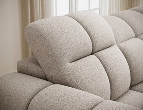Γωνιακός καναπές Comfora-Κρεμ-Δεξιά