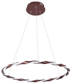 Κρεμαστό Φωτιστικό Οροφής LED 35W 3000K Epistar Spotlight-3183-Καφέ 3183