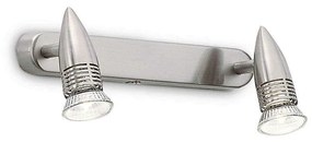 Φωτιστικό Σποτ Alfa 009483 29x11x11cm 2xGU10 50W Nickel Ideal Lux