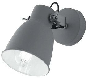 Φωτιστικό Τοίχου - Απλίκα I-Legend-AP1 GRI Grey Luce Ambiente Design Metal