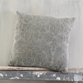 Μαξιλαροθήκη Διακοσμητική Vilano Light Grey Ρυθμός 40Χ40 Chenille,Cotton,Polyester
