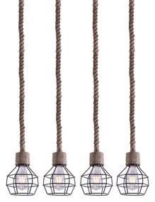 GRENADE-4 ROPE &amp; BLACK PENDANT+