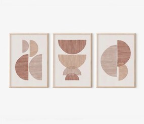 Πίνακας Peria pakoworld τρίπτυχος με ψηφιακή εκτύπωση και πλαίσιο 33x1.5x48εκ