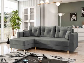 Γωνιακός Καναπές Zako-Anthraki - 144.00Χ132.00Χ85.00cm