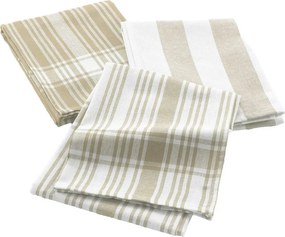 Ποτηρόπανα (Σετ 3τμχ) L-C Bayado Linen 1731328