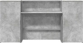 vidaXL Γραφείο υποδοχής 200x50x103,5 εκ. Επεξεργασμένο Ξύλο