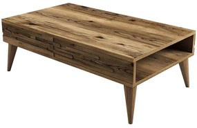 Τραπέζι Σαλονιού Valensiya 845HCT5359 105x34,6x60cm Walnut