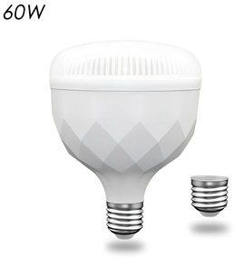 LED Λάμπα E27 60W 220V 4800LM 6500K Λευκή